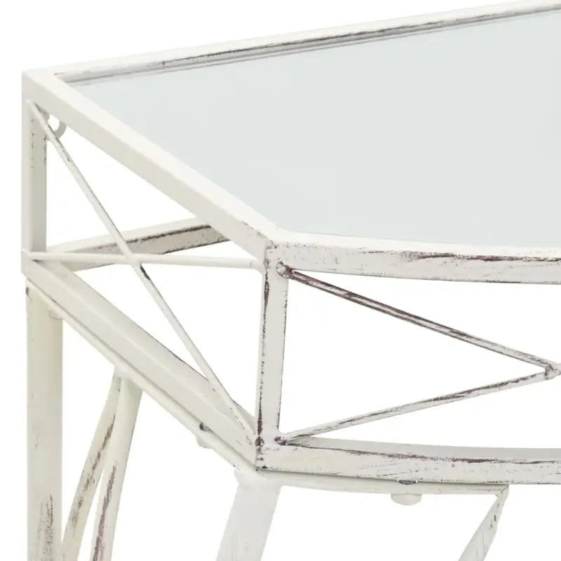 Bijzettafel in Franse stijl voor decoratie en planten - Bijzettafels