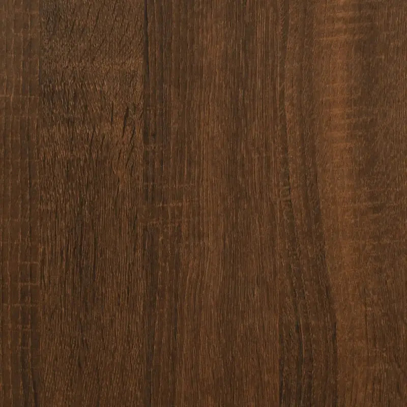 Bijzettafel met bewerkt hout en verstelbare poten met metalen frame - Bijzettafels