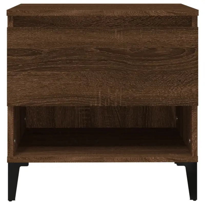 Bijzettafel met bewerkt hout voor een industriële woonkamer stijl - Bijzettafels