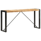 Bijzettafel met industriële charme van massief gerecycled hout - Lichtbruin / 1 / 150 cm - Bijzettafels