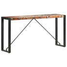 Bijzettafel met industriële charme van massief gerecycled hout - Multikleur / 1 / 150 cm - Bijzettafels