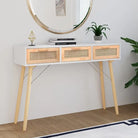 Bijzettafel met stevig blad van massief grenenhout voor jouw Scandinavische interieur - Wit / 1 - Bijzettafels