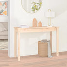 Bijzettafel van massief grenenhout met rustieke uitstraling - Naturel / 1 / 110 cm - Bijzettafels