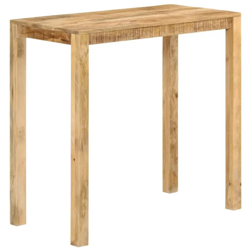 Bijzettafel van ruw mangohout met uniek rustiek ontwerp - 112 x 55 x 108 cm / 1 / massief mangohout - Bijzettafels