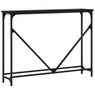 Bijzettafels met bewerkt hout en metalen frame voor een elegante look - Bijzettafels