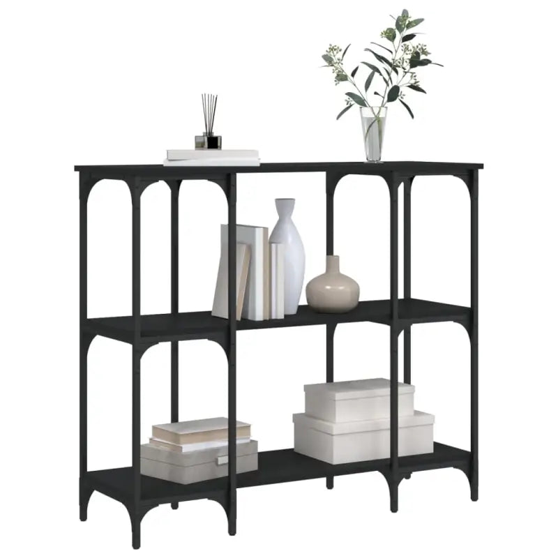 Bijzettafels met bewerkt hout en metalen frame voor elegantie - Bijzettafels