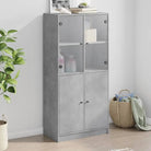 Boekenkast biedt duurzame en moderne opbergoplossing voor je interieur - Betongrijs / 1 / 68 cm - Dressoirs &