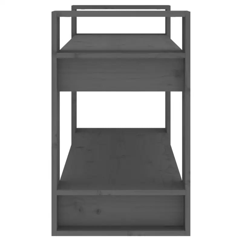 Boekenkast biedt stijl en functionaliteit in massief grenenhout - Boekenkasten