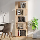 Boekenkast biedt veelzijdigheid in massief grenenhout voor je interieur - Boekenkasten
