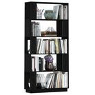 Boekenkast biedt veelzijdigheid in massief grenenhout voor je interieur - Zwart / 1 - Boekenkasten