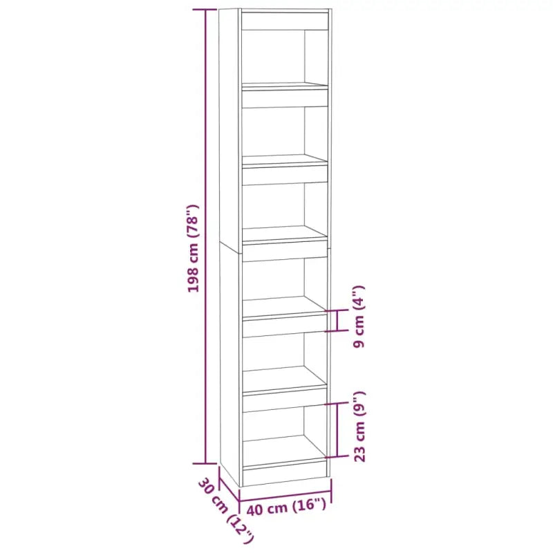 Boekenkast met Kamerscherm Gebruikt voor een Strak Interieur - Boekenkasten