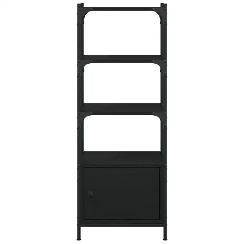 Boekenkast van bewerkt hout met verstelbare poten en duurzaam design - Boekenkasten