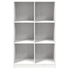 Boekenkast van massief grenenhout voor stijlvol boekenopslag - Wit / 1 - Boekenkasten