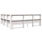 Boekenkastbed in massief grenenhout met handige opbergruimte - Bedden & bedframes