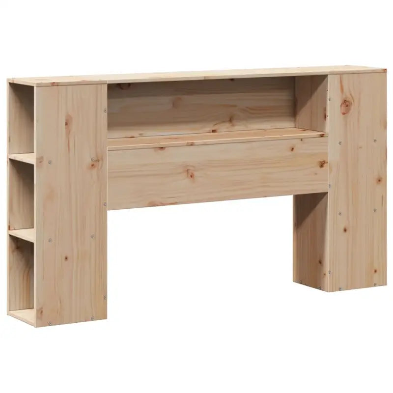 Boekenkastbed in massief grenenhout met ideale totale afmetingen - Bedden & bedframes