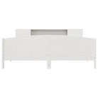 Boekenkastbed in massief grenenhout met optimale totale afmetingen - Bedden & bedframes