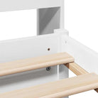 Boekenkastbed van massief grenenhout met comfortabele totale afmetingen - Bedden & bedframes