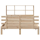 Boekenkastbed van massief grenenhout met ideale totale afmetingen - Bedden & bedframes