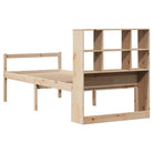 Boekenkastbed van massief grenenhout met optimale totale afmetingen - Bedden & bedframes