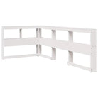 Boekenkastbed van massief grenenhout met optimale totale afmetingen - Bedden & bedframes