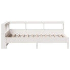Boekenkastbed van massief grenenhout met optimale totale afmetingen - Bedden & bedframes