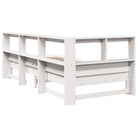 Boekenkastbed van massief grenenhout met optimale totale afmetingen - Bedden & bedframes