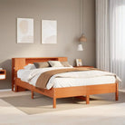 Boekenkastbed van massief grenenhout met optimale totale afmetingen - Bedden & bedframes