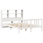 Boekenkastbed van massief grenenhout met optimale totale afmetingen - Bedden & bedframes