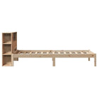 Boekenkastbed van massief grenenhout met optimale totale afmetingen - Bedden & bedframes