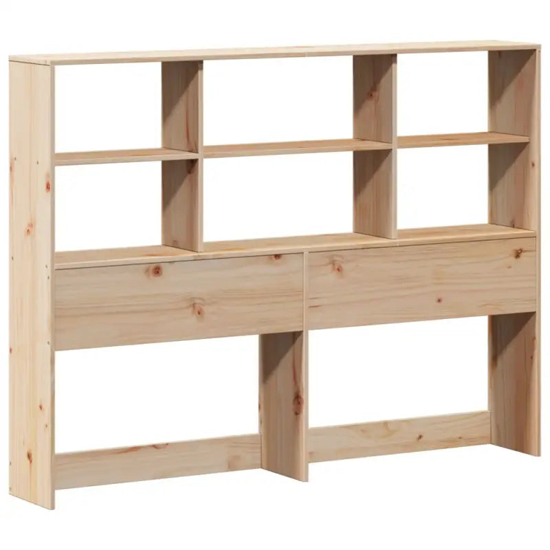Boekenkastbed van massief grenenhout met optimale totale afmetingen - Bedden & bedframes