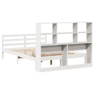 Boekenkastbed van massief grenenhout met optimale totale afmetingen - Bedden & bedframes