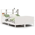 Boekenkastbed van massief grenenhout met optimale totale afmetingen - Bedden & bedframes