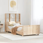 Boekenkastbed van massief grenenhout met perfecte totale afmetingen - Bruin / 100 x 200 cm - Bedden & bedframes