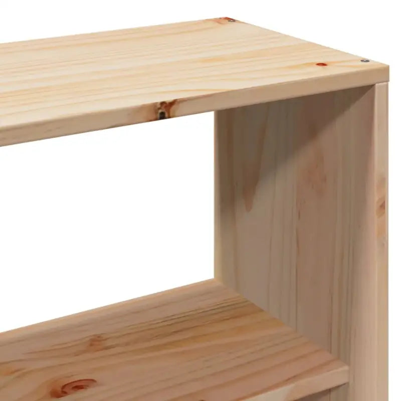 Boekenkastbed van massief grenenhout met praktische totale afmetingen - Bedden & bedframes