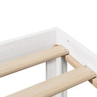 Boekenkastbed van massief grenenhout met ruime totale afmetingen - Bedden & bedframes