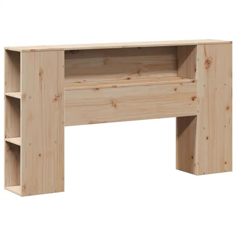 Boekenkastbed van massief grenenhout met ruime totale afmetingen - Bedden & bedframes