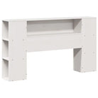 Boekenkastbed van massief grenenhout met ruime totale afmetingen - Bedden & bedframes