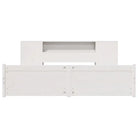 Boekenkastbed van massief grenenhout met ruime totale afmetingen - Bedden & bedframes