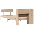 Boekenkastbed van massief grenenhout met ruime totale afmetingen - Bedden & bedframes