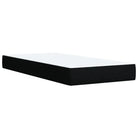 Boxspring met ademend vermogen en duurzaam zwart materiaal - Bedden & bedframes