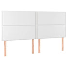 Boxspringbed met hoogwaardig kunstleer en comfortabele schuim afmetingen - Bedden & bedframes