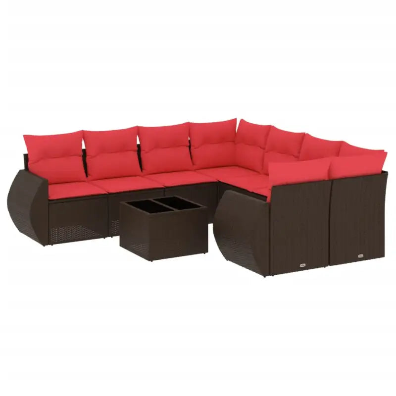Bruine tuinstoelen en loungeset met gepoedercoat staal en waterdichte tas - Tuinsets