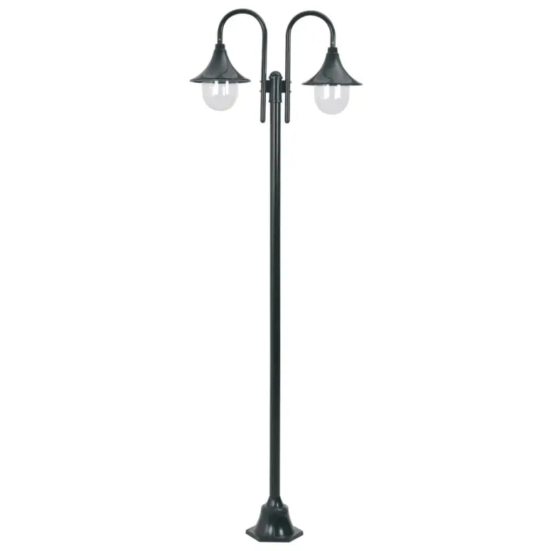 Buitenverlichting met PVC lampenkap voor een veilige en sfeervolle tuin - Donkergroen / 1 - Buitenverlichting