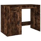 Bureau met kasten van bewerkt hout voor een elegante en duurzame werkruimte - Bureaus