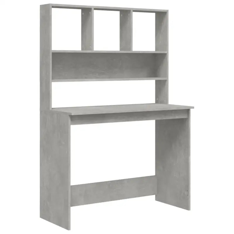 Bureau met schappen van bewerkt hout voor praktische en decoratieve ruimtes - Bureaus