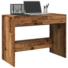Bureau van bewerkt hout voor thuis en op kantoor - Oud hout - Bureaus