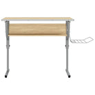 Bureaus van bewerkt hout voor studie en creatieve projecten - Bureaus