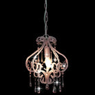 Chique plafondlamp met glinsterende kralen voor een opvallend interieur - Lampen