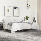 Comfortabel bedframe van bewerkt hout voor elke slaapkamer - bruin eikenkleur / 200 x 200 cm - Bedden & bedframes