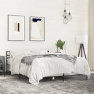 Comfortabel bedframe van bewerkt hout voor elke slaapkamer - Grijs sonoma / 160 x 200 cm - Bedden & bedframes
